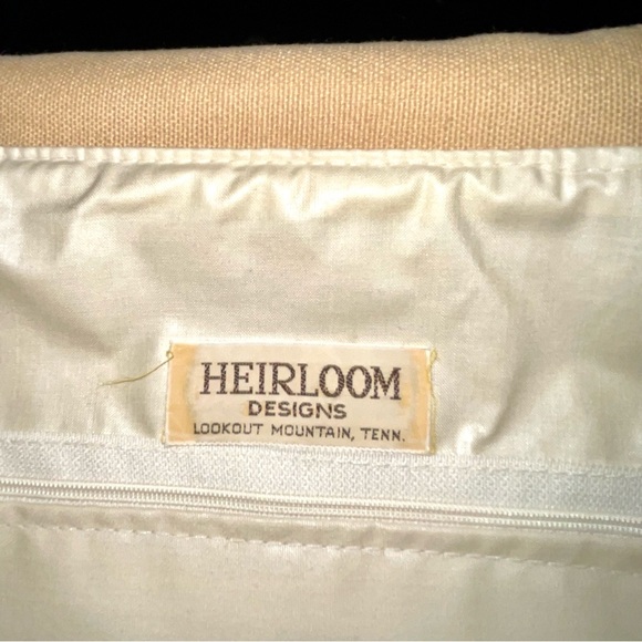 HEIRLOOM DESIGNS LOOKOUT MT, TENN PUFFY BUTTERFLY  AND FLORAL TOTE PURSE - Picture 8 of 12